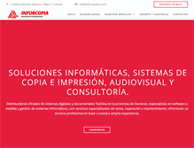 Tablet Screenshot of inforcopiaaco.com